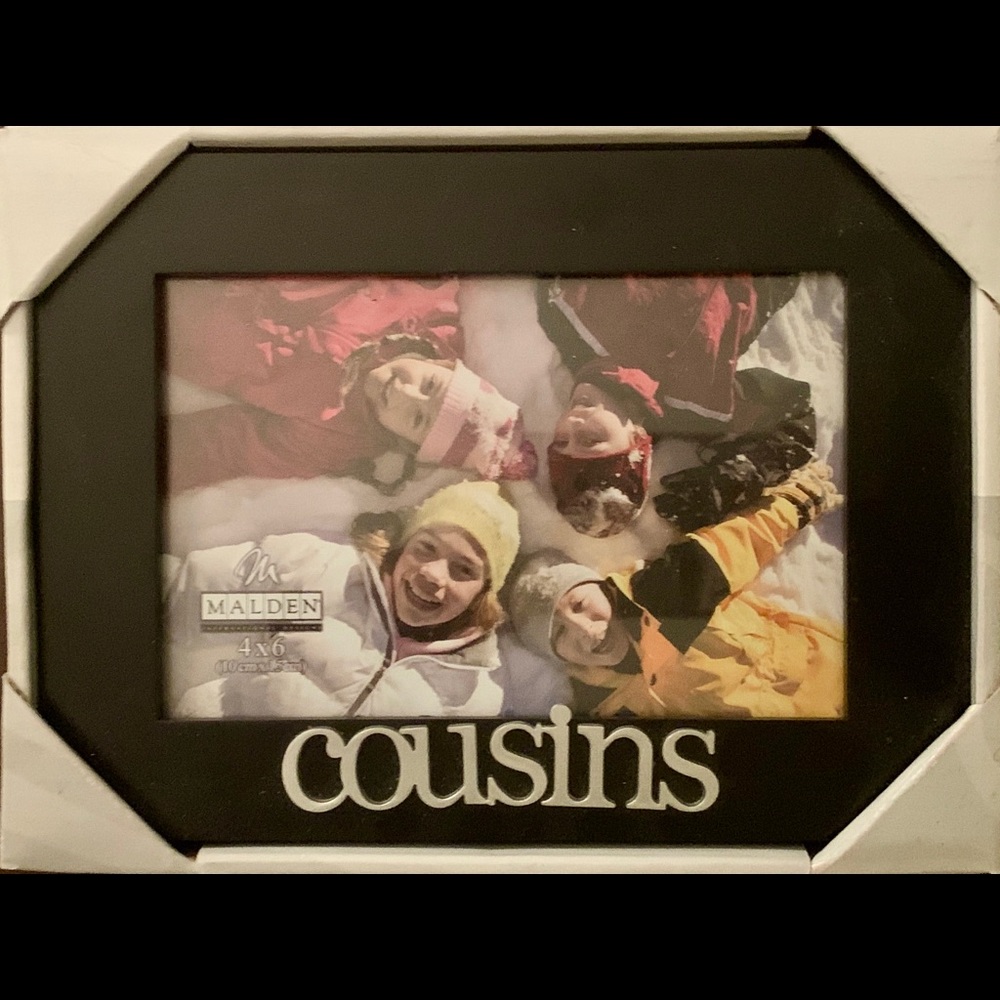 Cousins “ pic frame